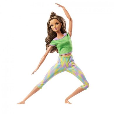 Лялька Barbie серії "Рухайся як я" шатенка, 3+, Дівчинка