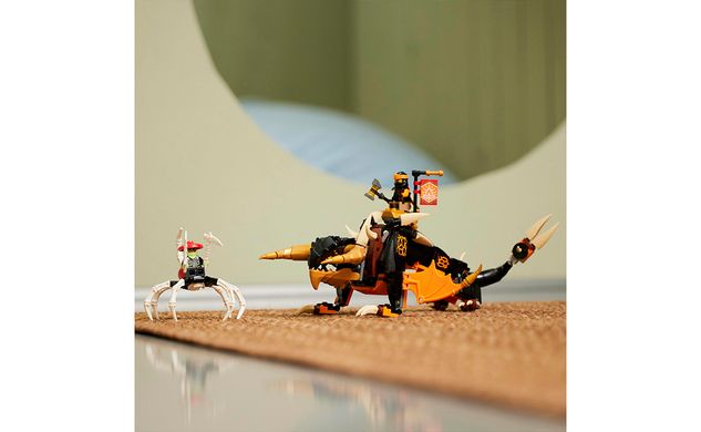Конструктор LEGO Ninjago Земляной дракон Коула EVO