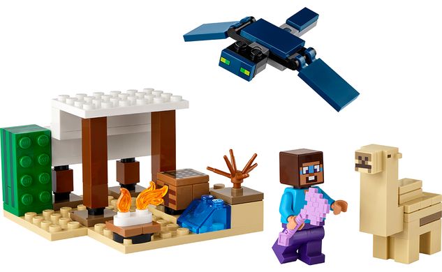 Конструктор LEGO Minecraft Экспедиция Стива в пустыню
