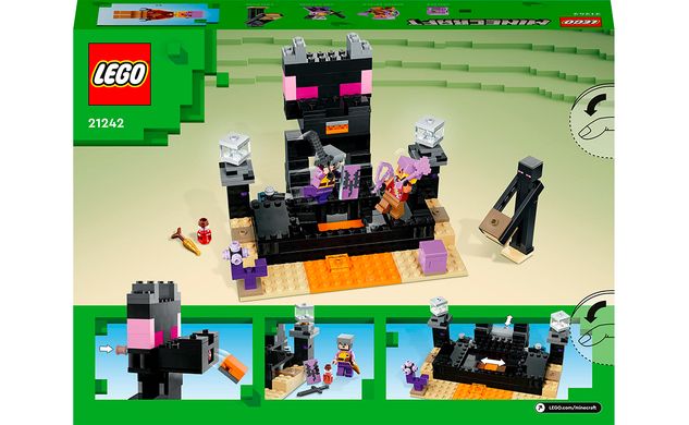 Конструктор LEGO Minecraft Конечная арена