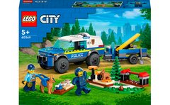 Конструктор LEGO City Мобильная площадка для дрессировки полицейских собак