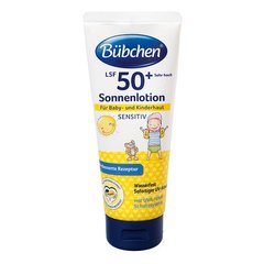 Детское солнцезащитное молочко Bubchen Sensitive, 50+
