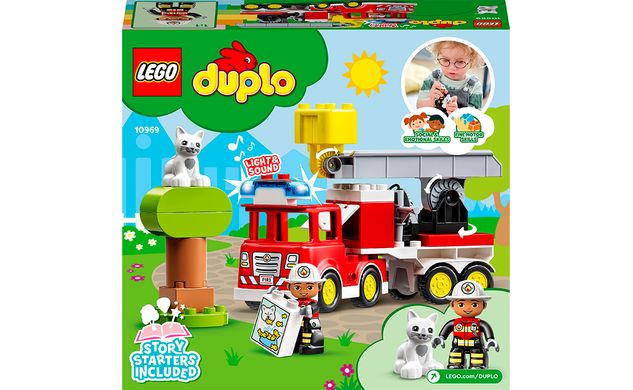 Конструктор LEGO DUPLO Пожежна машина