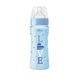 Бутылочка пластиковая Chicco  WELL-BEING, 330 мл, соска силикон, 4 м+, Голубой, 330 мл, Силикон, Пластик, от 4-х месяцев, Бутилочка, Силикон , пластик