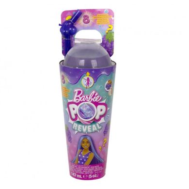Кукла Barbie "Pop Reveal" серии "Сочные фрукты" - виноградная содовая