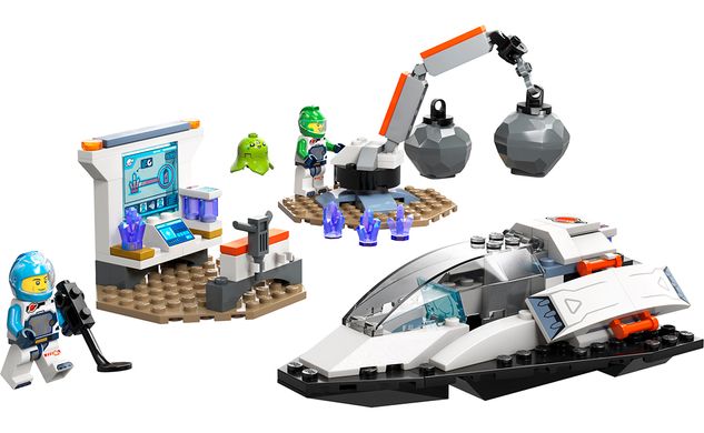 Конструктор LEGO City Космический корабль и исследование астероида