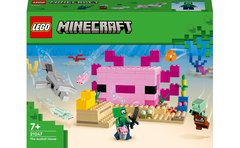 Конструктор LEGO Minecraft Дом-Аксолотль