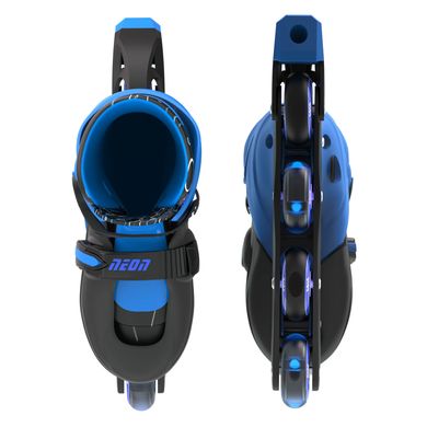 Роликові ковзани Neon Inline, розмір 34-37, синій