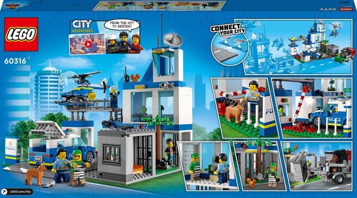 Конструктор LEGO City "Полицейский участок"