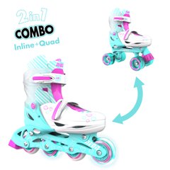 Роликовые коньки Neon Combo Skates Бирюзовый (Размер 30-33)