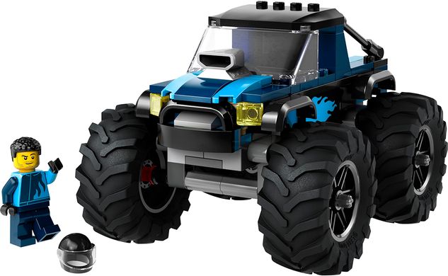 Конструктор LEGO City Синий грузовик-монстр
