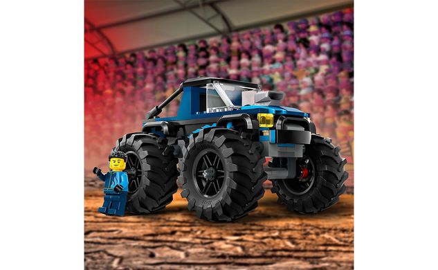 Конструктор LEGO City Синий грузовик-монстр