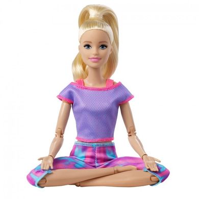 Лялька Barbie серії "Рухайся як я" блондинка, 3+, Дівчинка