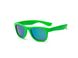 Солнцезащитные очки неоново-зелёные KOOLSUN серии WAVE, от 3 до 10-ти лет, Унисекс