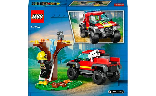 Конструктор LEGO City Пожарно-спасательный внедорожник