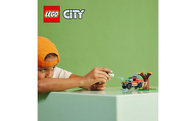 Конструктор LEGO City Пожежно-рятувальний позашляховик
