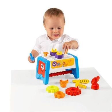 Іграшка - конструктор " Шестерні і верстат  " 2 в 1 , Chicco, 1+, Хлопчик