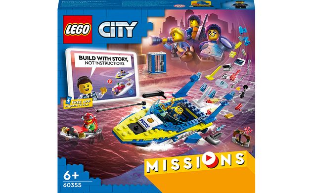Конструктор LEGO City Детективные миссии водной полиции