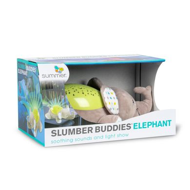 Игрушка-ночник Summer by Ingenuity "Slumber Buddies. Elephant"