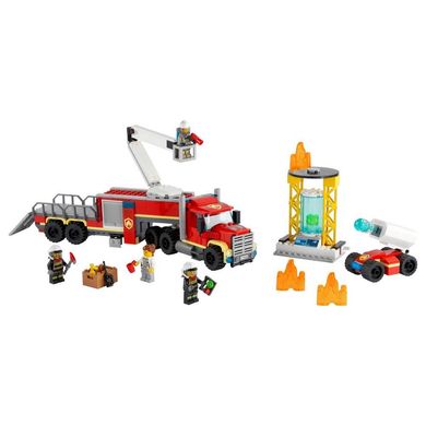 Конструктор LEGO City Пожежний командний пункт (60282), 6+, City, Хлопчик