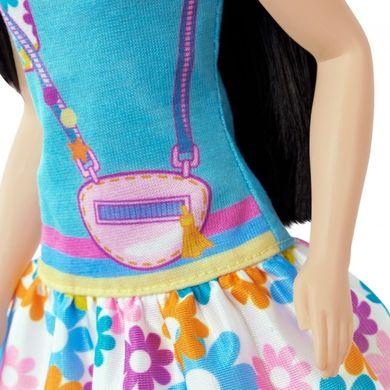 Лялечка "Моя перша Barbie" брюнетка з білченям