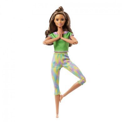 Лялька Barbie серії "Рухайся як я" шатенка, 3+, Дівчинка