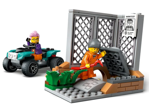 Конструктор LEGO City Пересувна поліцейська криміналістична лабораторія 674 деталі (60418)
