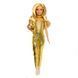 Лялька Barbie "Модниця" в золотистому комбінезоні