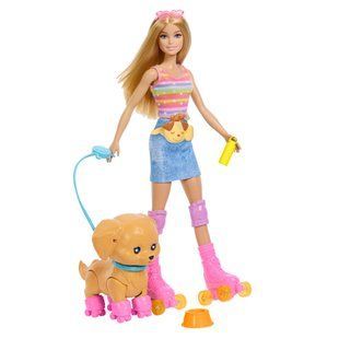 Набір Barbie &ldquo;Катання з хвостатим другом&rdquo; &ndash; блондинка