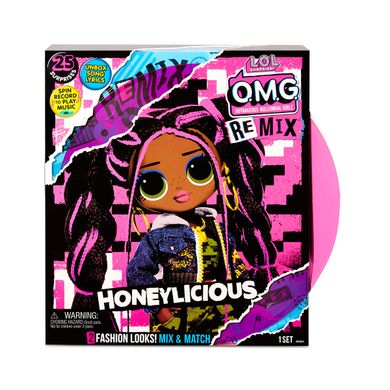 Игровой набор с куклой LOL Surprise! серии OMG Remix "- Милашка", 4+, O.M.G. Remix, Девочка