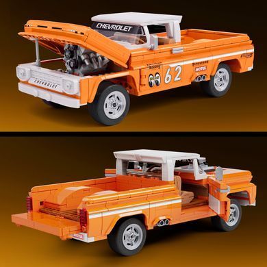 Колекційна машинка-конструктор "Chevy" серії "Elite" Mattel Brick Shop