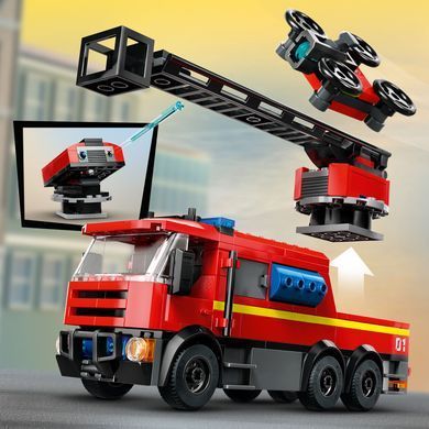 Набір LEGO City Пожежне депо з пожежною машиною