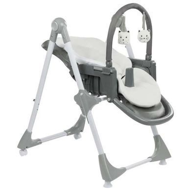 Стільчик для годування Bebe Confort Kiwi 3 в 1 (Gray Mist)