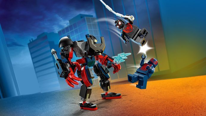 Конструктор LEGO Super Heroes Робот Майлза Моралеза vs. Людина-павук 2099