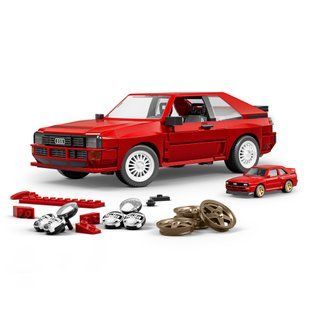 Колекційна машинка-конструктор "Audi &lsquo;84 Sport Quattro" серії "Elite" Mattel Brick Shop