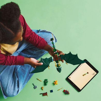 Конструктор LEGO NINJAGO Зелений лісовий дракон Ллойда