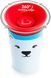 Чашка-непроливайка Munchkin "Miracle 360° Sippy" Белый медведь 260мл, 266 мл, 1+, Пластик