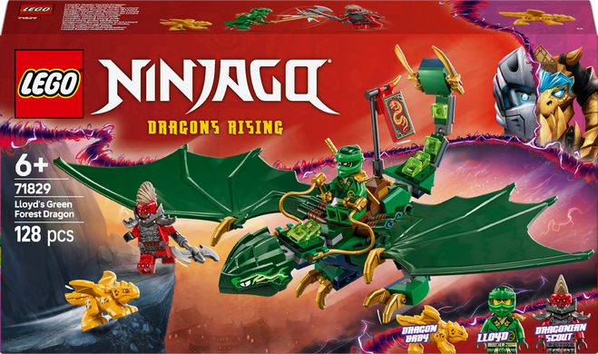 Конструктор LEGO NINJAGO Зелений лісовий дракон Ллойда