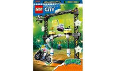 Конструктор LEGO City Каскадерське завдання "Нокдаун"