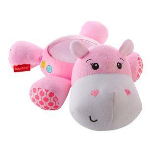 Нічник-проектор Fisher-Price Гіпопотам музичний