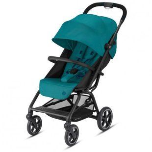 Прогулянкова коляска Cybex Eezy S + 2 BLK River Blue turquoise