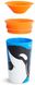 Чашка-непроливайка Munchkin "Miracle 360 ° Sippy" Косатка 266мл, 266 мл, 1+, поліпропілен
