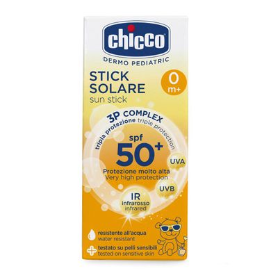 Солнцезащитный стик Chicco 50 SPF