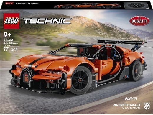 Набір LEGO Technic Гіперкар Bugatti Chiron Pur Sport