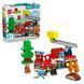 Набір LEGO DUPLO Town Пожежна машина зі шлангом і пожежником