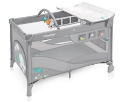 Манеж-ліжечко Baby Design DREAM NEW (07 LIGHT GRAY)