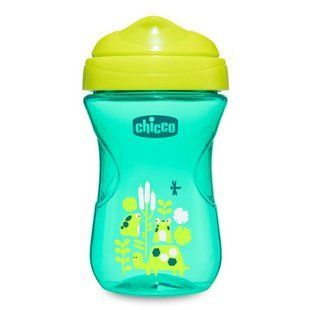 Чашка пластикова для пиття Chicco Easy Cup від 12 м+ , 266 мл, Салатовий, 266 мл, 1+, Пластик