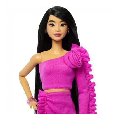 Лялька "Barbiecore" модниця у рожевому костюмі Barbie