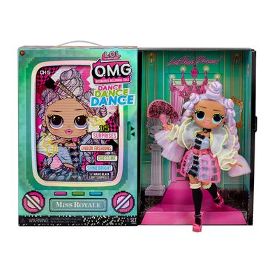 Набір з лялькою L.O.L. Surprise! серії O.M.G. Dance" - Місс Роял", 3+, O.M.G.Dance, Дівчинка