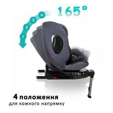 Автокрісло Bugs Aera 360&deg; &ndash; Shadow Grey